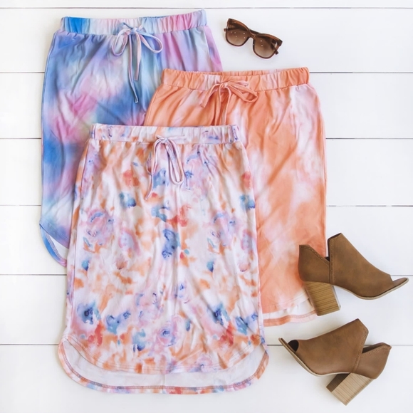 Water color weekend skirt - Picture 2 of 2